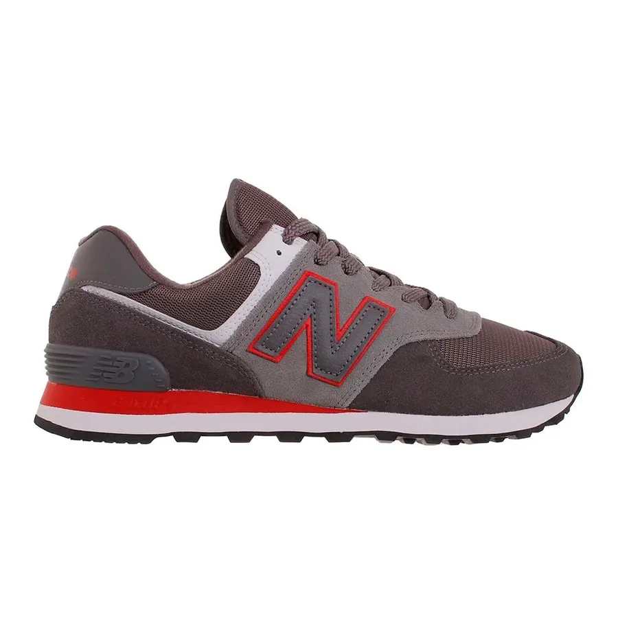 Imagen 0 de 5 de Zapatillas New Balance 574-GRIS/ROJO