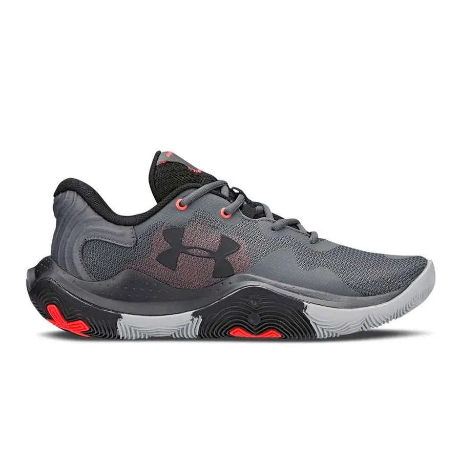Imagen 0 de 5 de Zapatillas Under Armour Buzzer-GRIS/ROJO