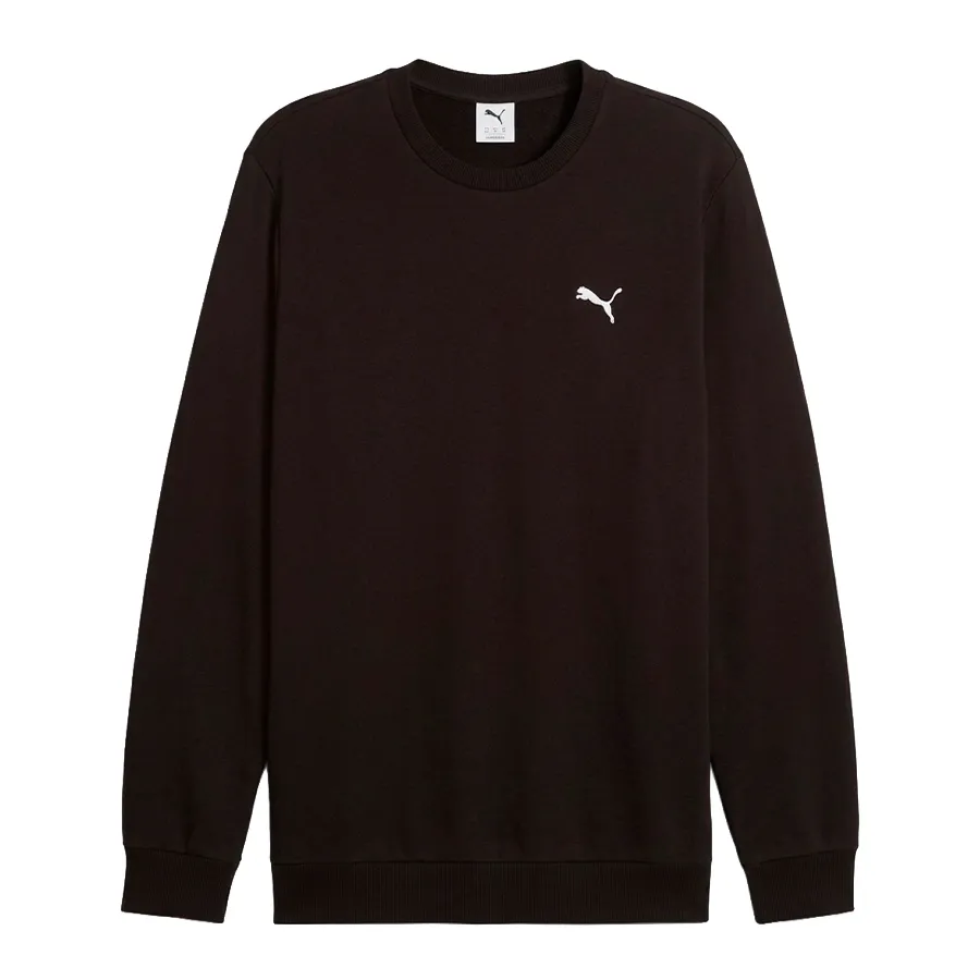 Imagen 1 de 3 de Buzo Puma Essentials Crew-NEGRO