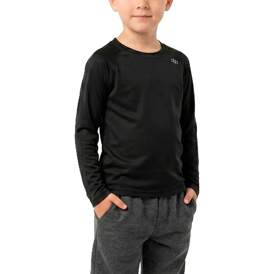 Imagen 4 de 7 de Remera Kamp Termica 26-NEGRO