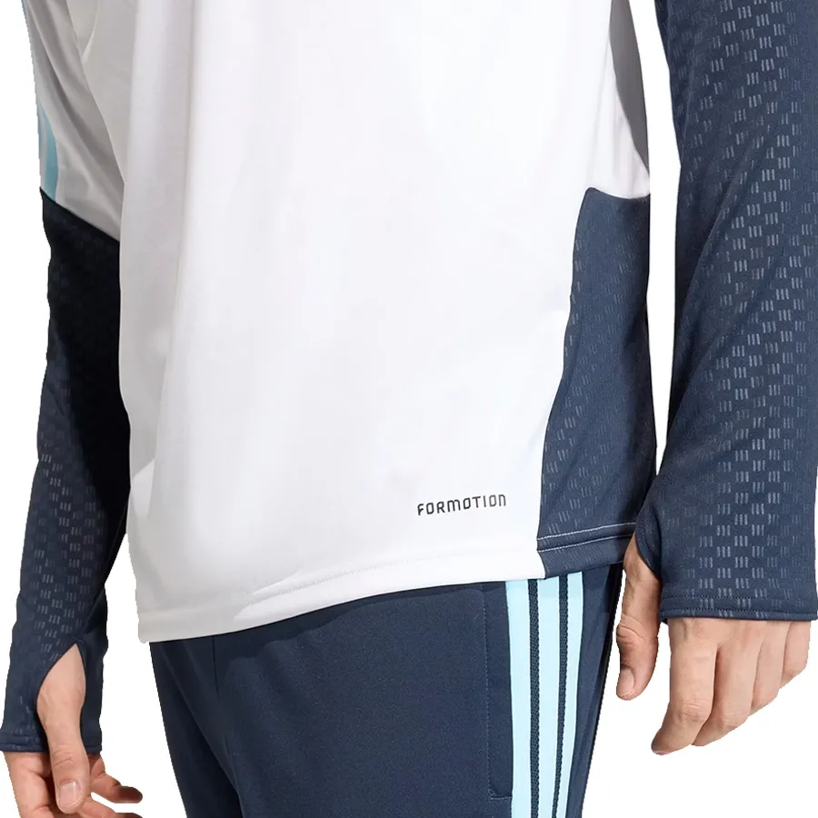 Imagen 3 de 5 de Buzo adidas Top Tiro Training Selección Argentina 26 Afa-BLANCO/CELESTE