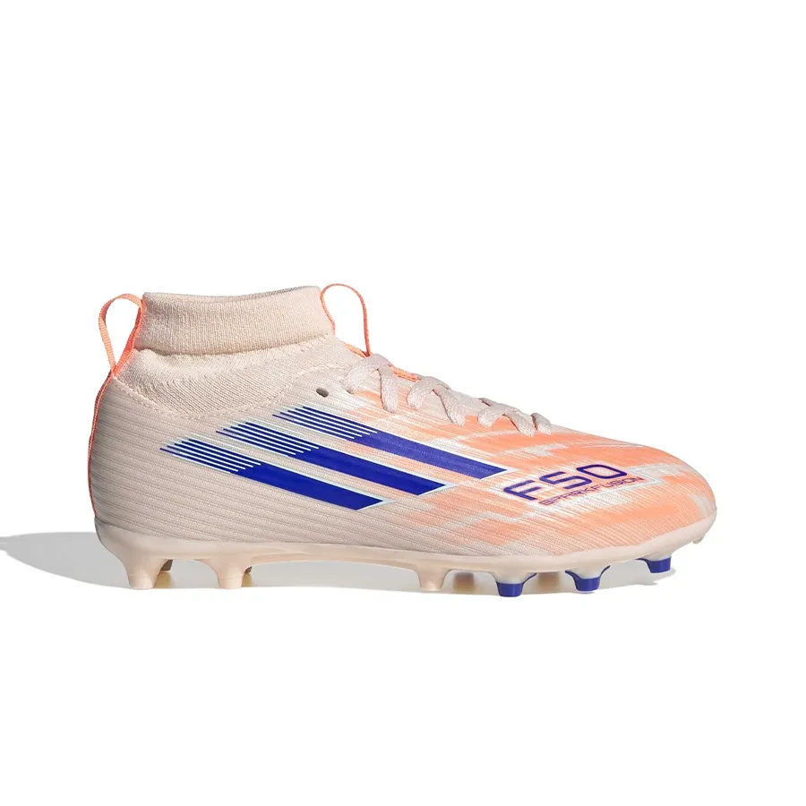 Imagen 0 de 7 de Botines adidas padel de fútbol F50 Sparkfusion League-NUDE/AZUL