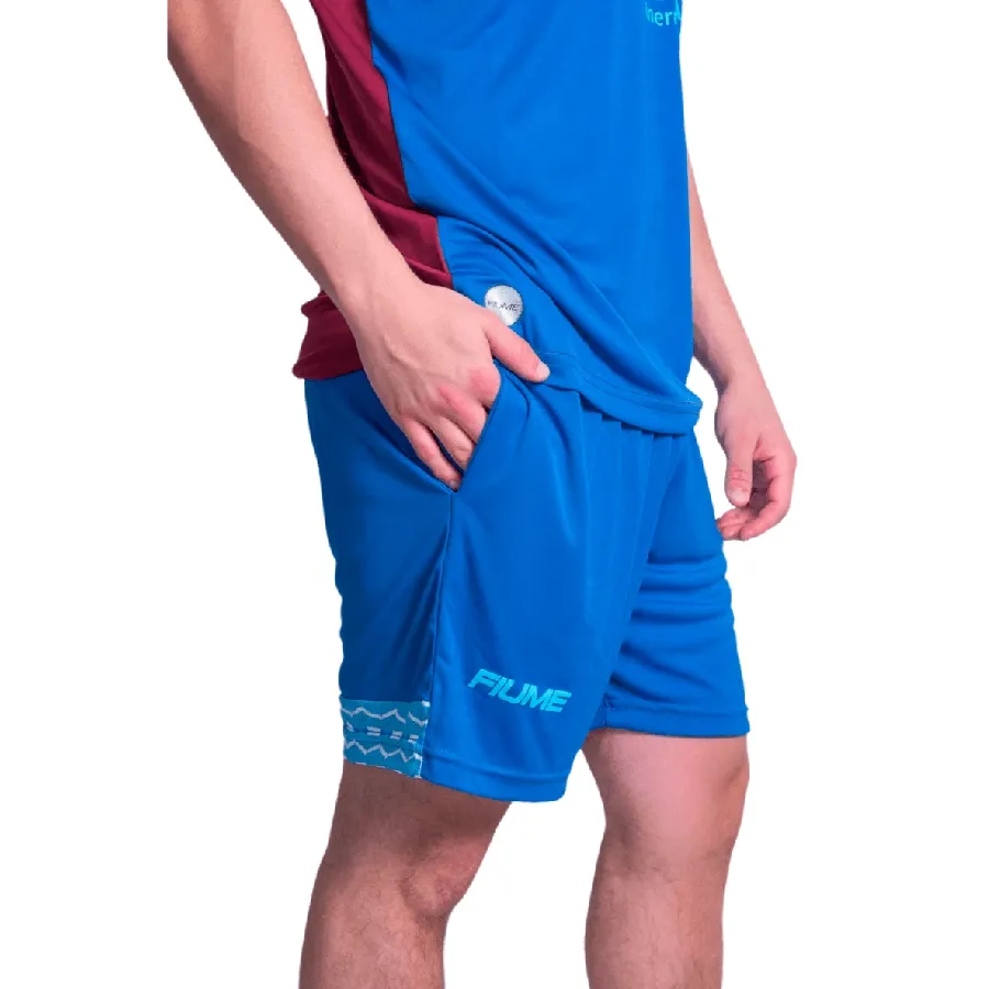 Imagen 1 de 3 de Shorts Fiume Sport Short de Entrenamiento Godoy Cruz 25-AZUL