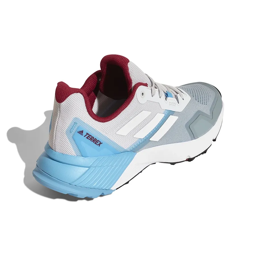 Imagen 2 de 5 de Zapatillas adidas Terrex Soulstride-BLANCO/CELESTE/ROJO