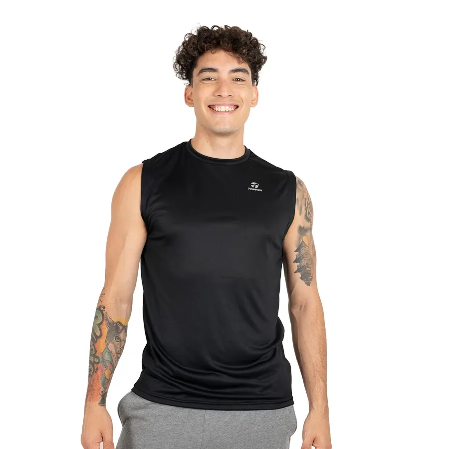 Imagen 0 de 3 de Musculosa Topper Basic-NEGRO