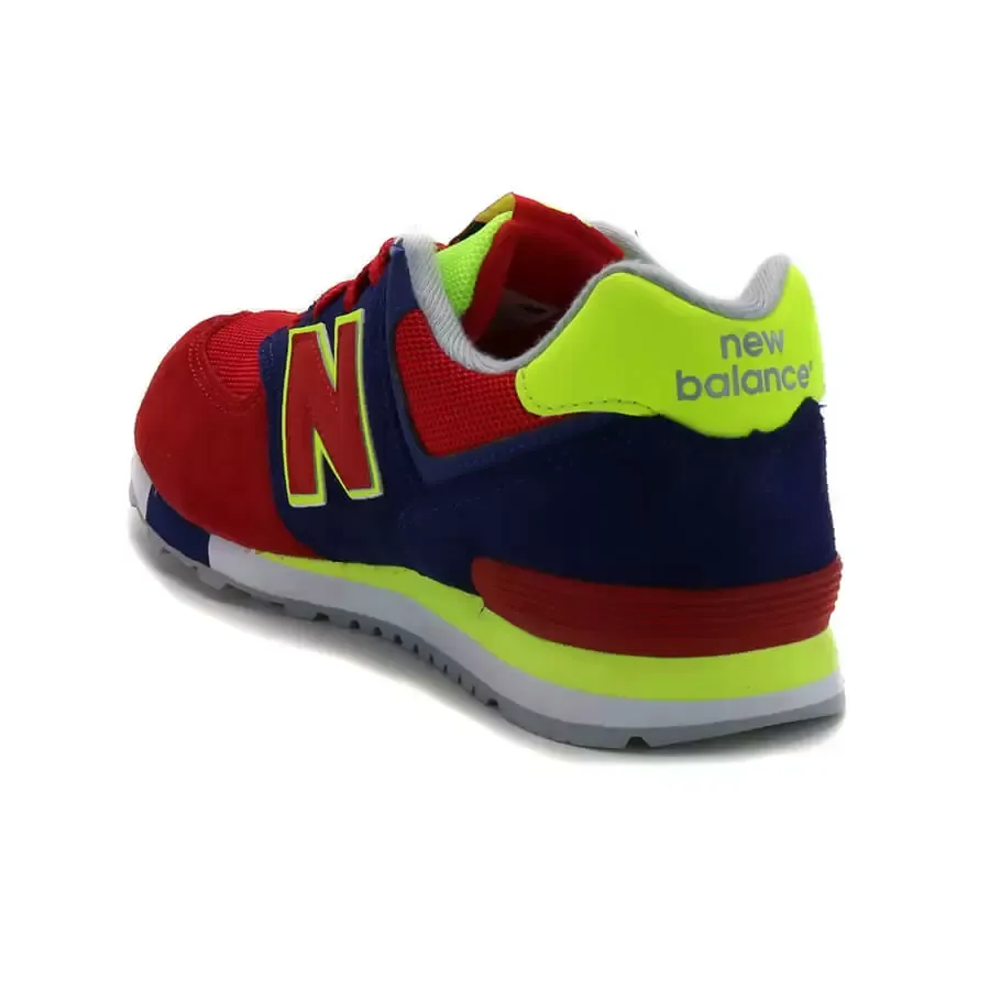 Imagen 1 de 3 de Zapatillas New Balance 574-ROJO/MARINO