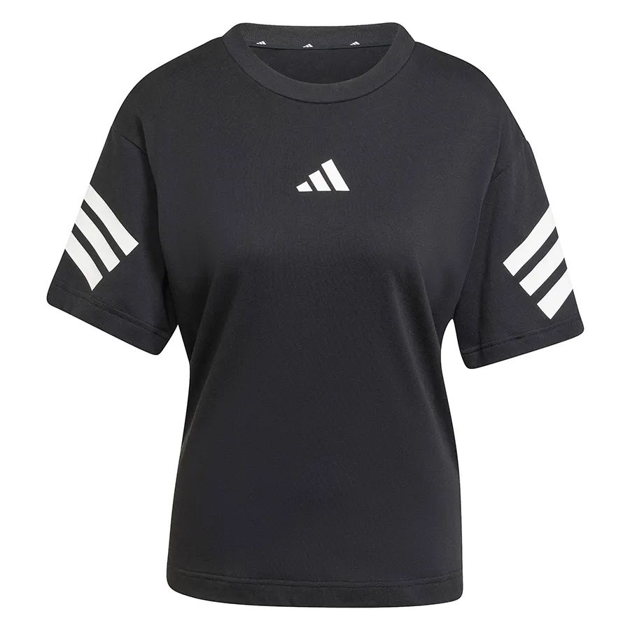 Imagen 3 de 4 de Remera adidas 3 Stripes Future Icons Tee-NEGRO/BLANCO