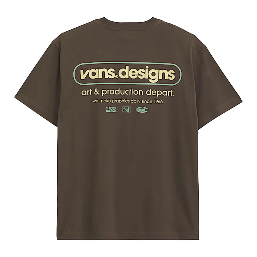 Imagen 2 de 3 de Remera Vans Art Production T-Shirt-MARRON