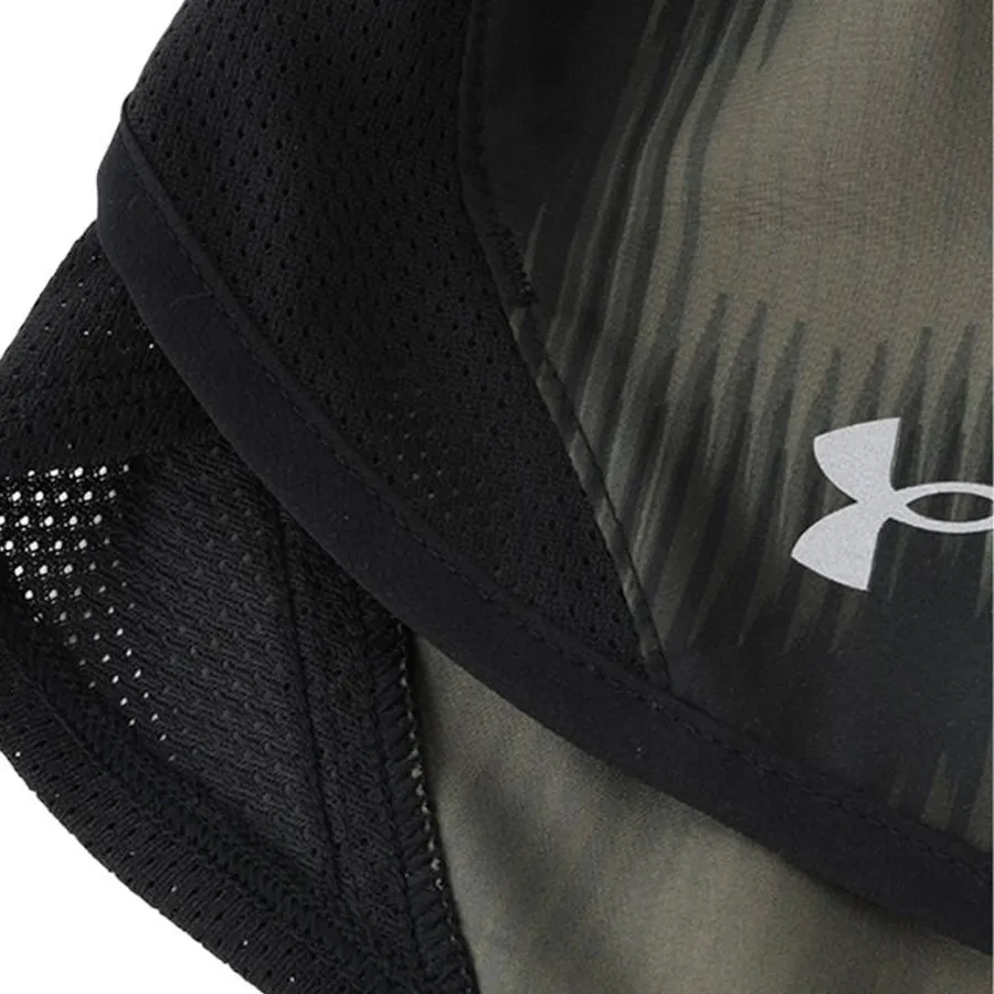 Imagen 4 de 6 de Shorts Under Armour Short Fly By 2.0 Printed-VERDE OLIVA/NEGRO