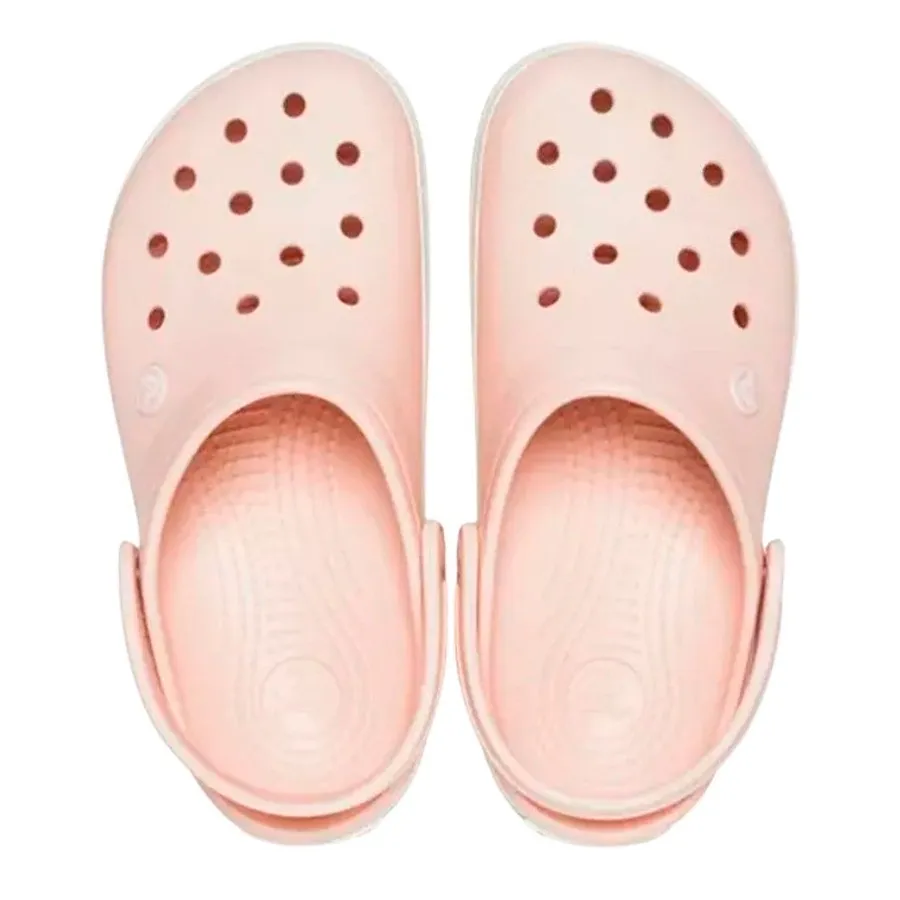 Imagen 3 de 5 de Sandalias Crocs Ojotas  Crocband-NUDE/BLANCO