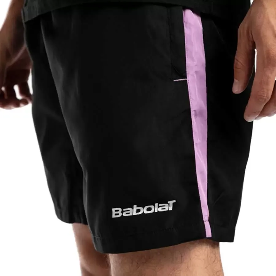 Imagen 0 de 3 de Shorts Babolat Team 2021-NEGRO/VIOLETA
