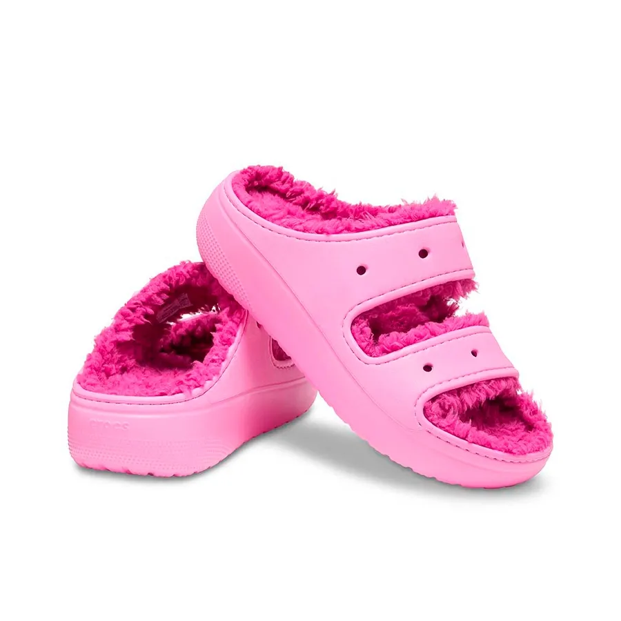 Imagen 1 de 5 de Sandalias Crocs Classic Cozzzy-ROSA