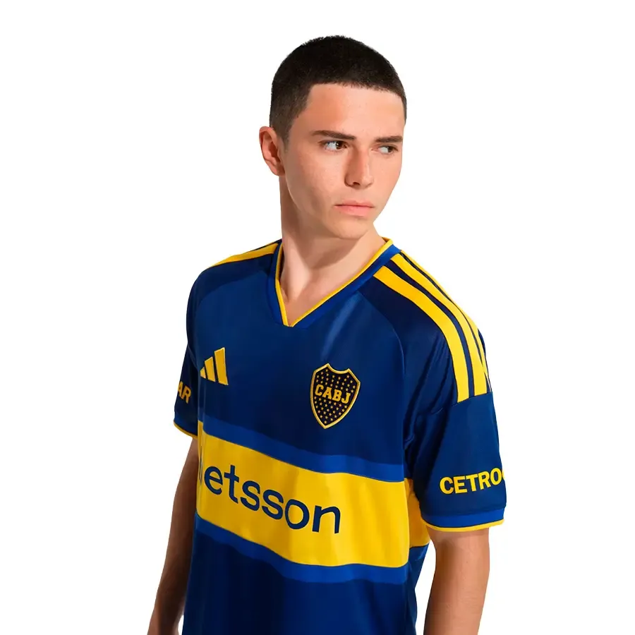 Imagen 2 de 4 de Camiseta adidas Titular Boca Juniors 26/27-AZUL/DORADO