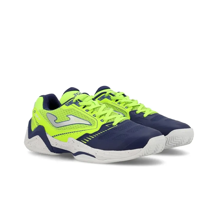 Imagen 1 de 6 de Zapatillas Joma Tenis Set 2403-VERDE FLUOR/MARINO
