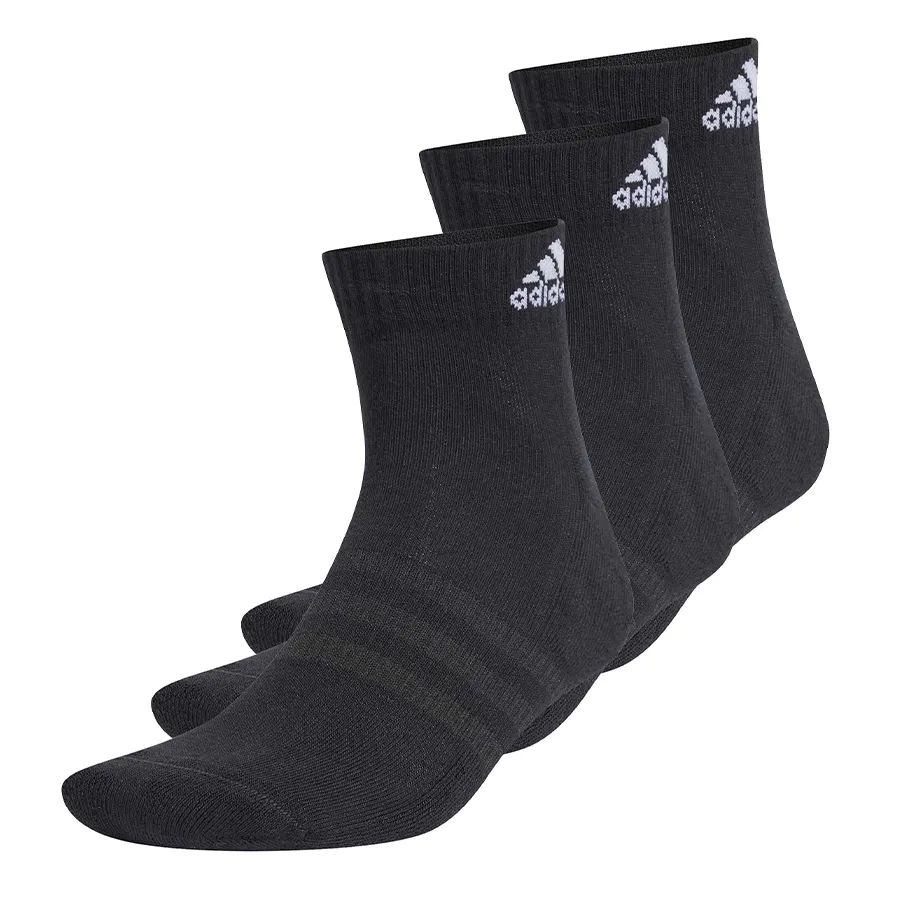 Imagen 0 de 4 de Medias adidas Sportswear 3 Pares-NEGRO