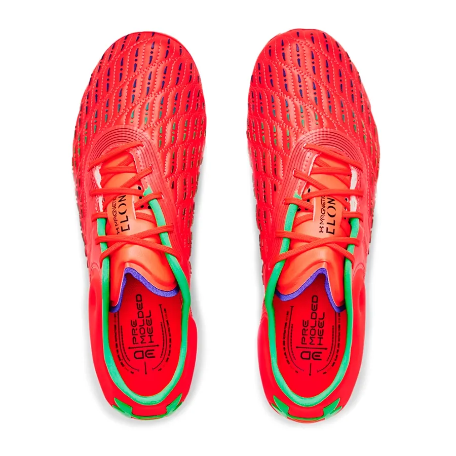 Imagen 2 de 5 de Botines Under Armour Clone Mag Elite 3.0-ROJO/VERDE
