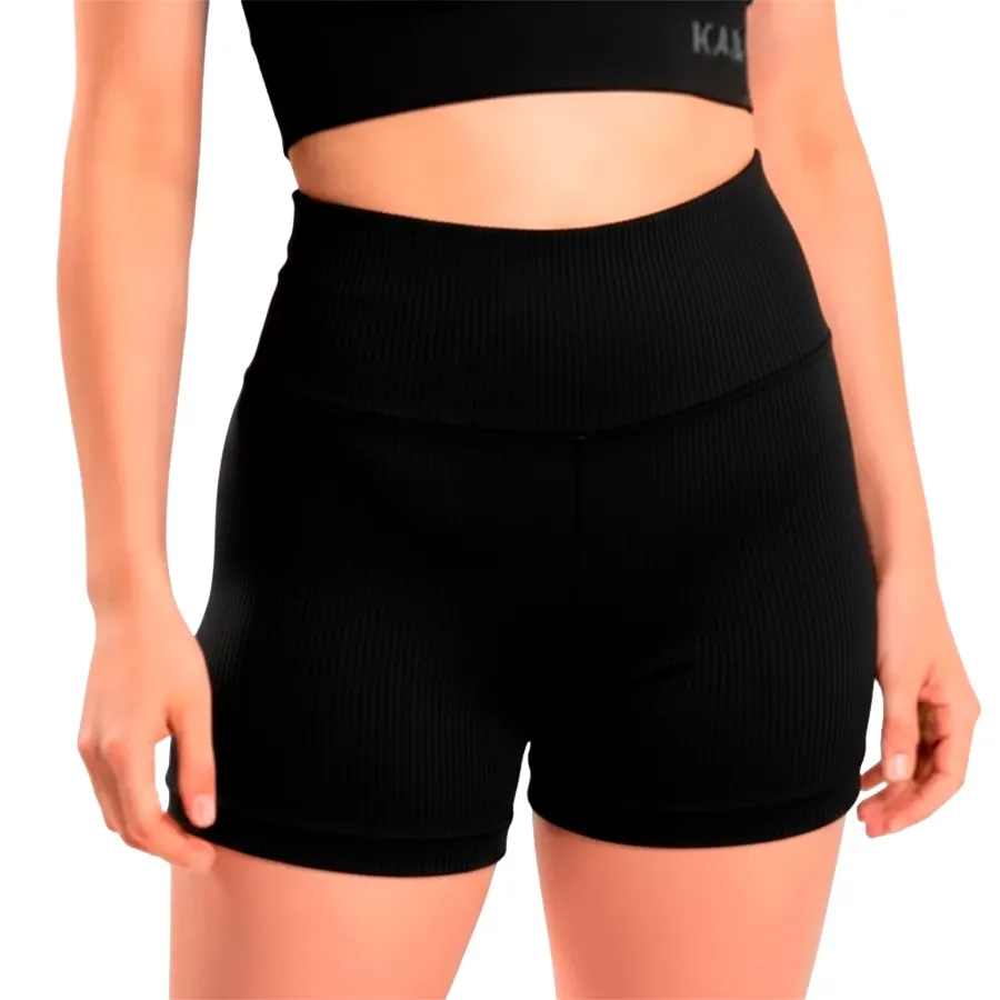 Imagen 0 de 3 de Calza Kamp Corta Seamless-NEGRO