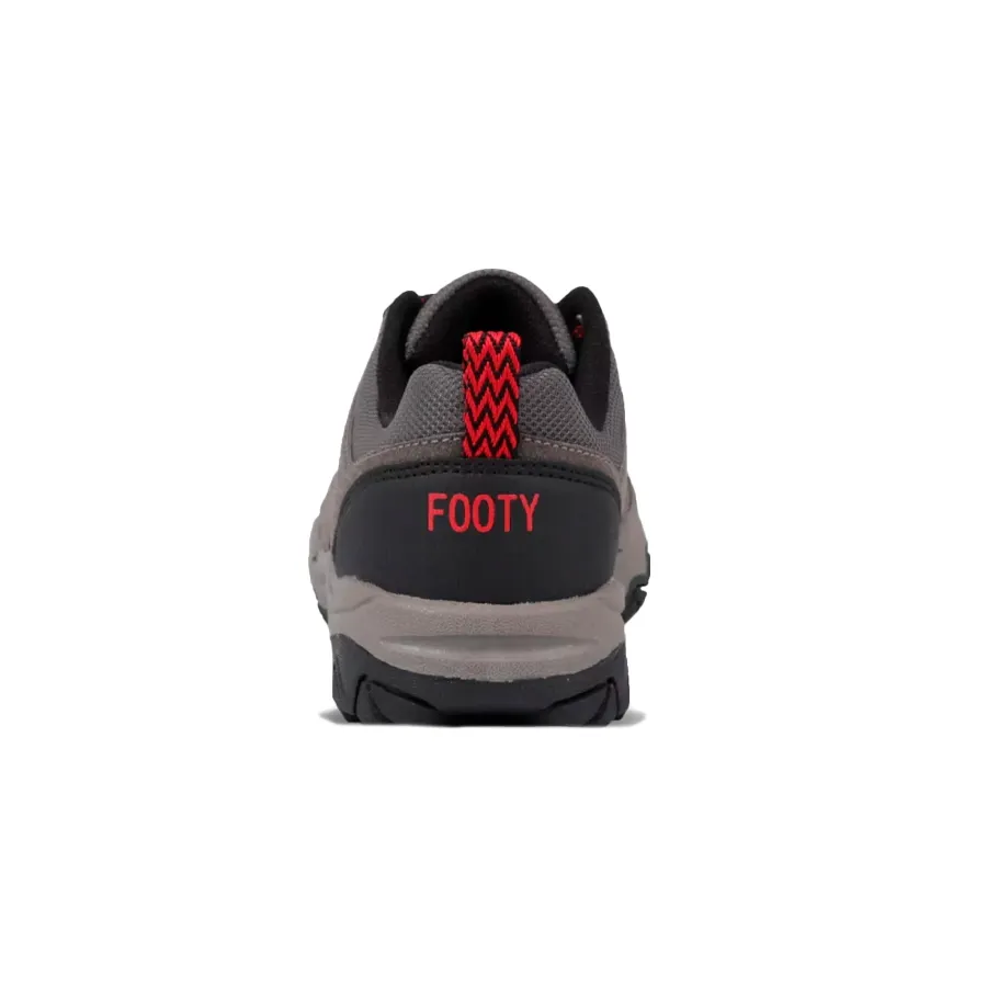 Imagen 2 de 3 de Zapatillas Footy Trekking-GRAFITO/NEGRO/ROJO