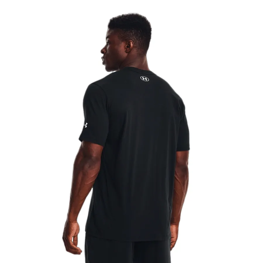 Imagen 2 de 4 de Remera Under Armour Pjt Brahma Bull Ss-NEGRO/BLANCO