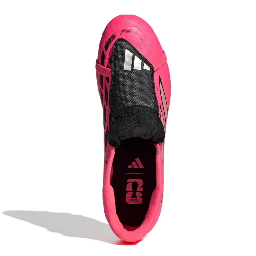 Imagen 3 de 7 de Botines adidas Predator Club Fg-FUCSIA/BLANCO/NEGRO