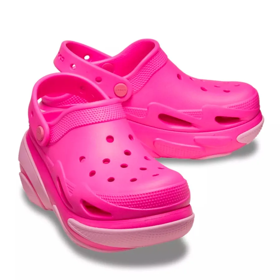 Imagen 2 de 5 de Sandalias Crocs Bubble Crush-FUCSIA