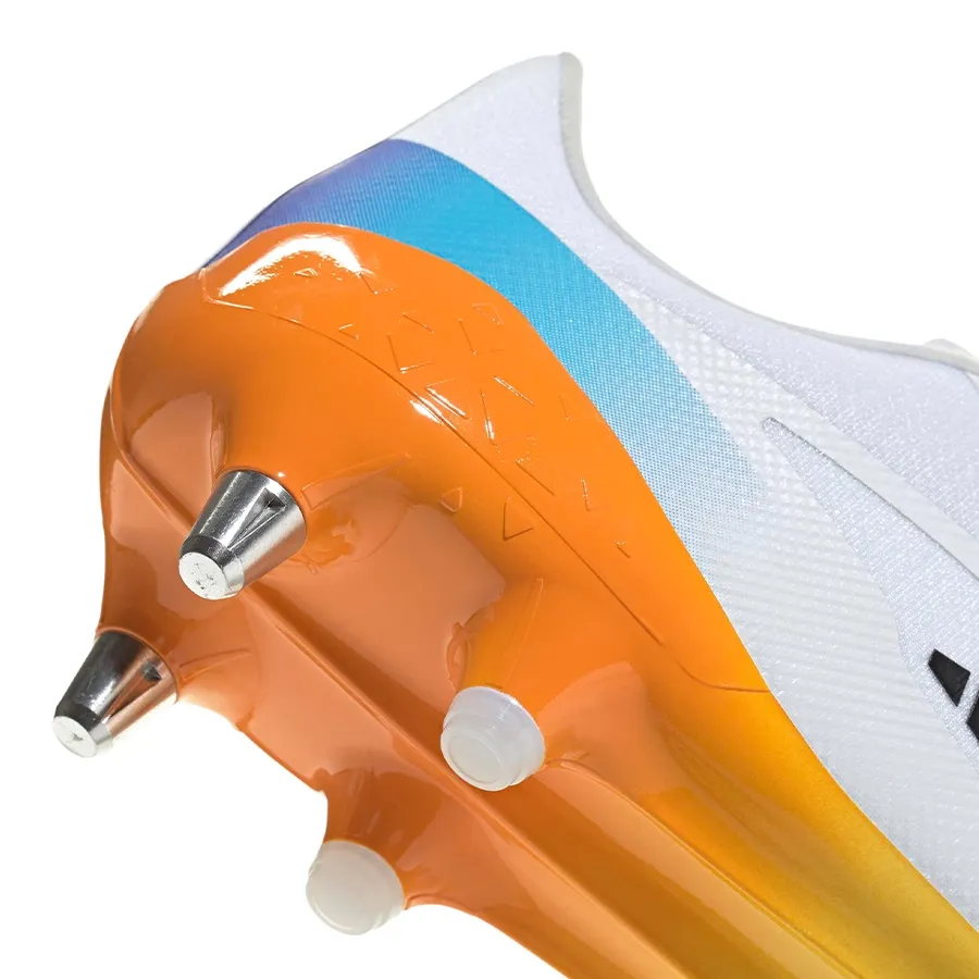 Imagen 6 de 7 de Botines adidas Adizero RS15-BLANCO/CELESTE/NARANJA