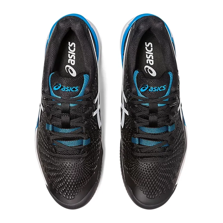 Imagen 5 de 7 de Zapatillas Asics Gel Resolution 9 Clay-NEGRO/BLANCO/TURQUESA