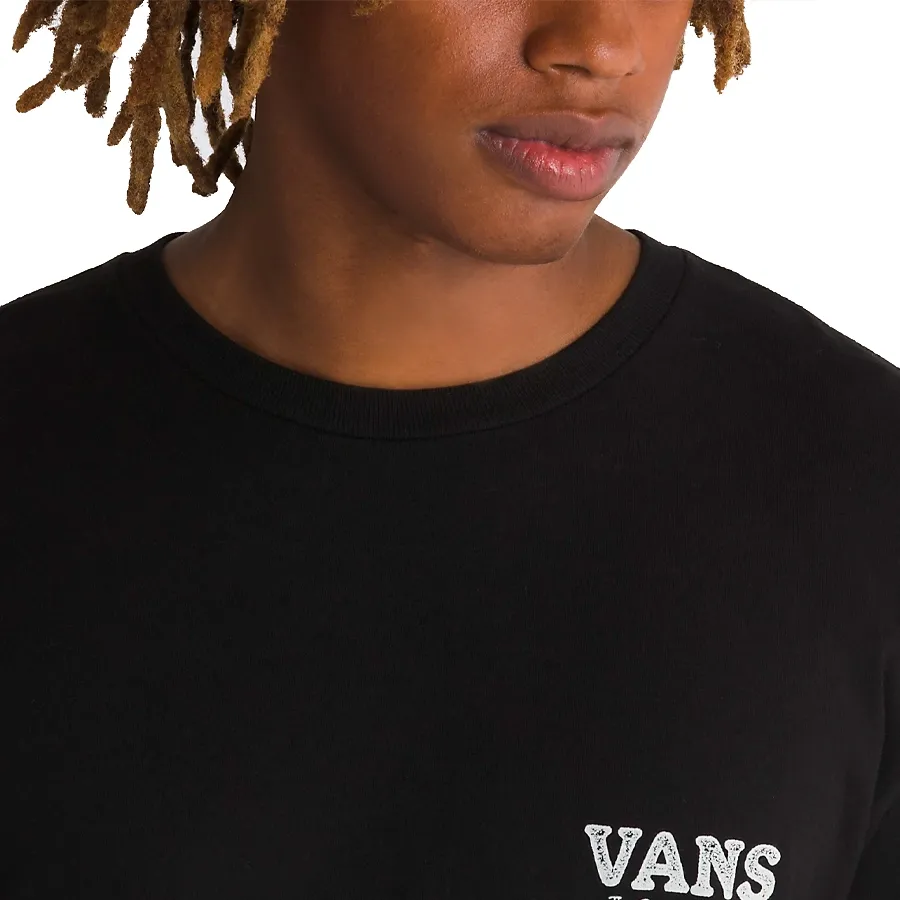 Imagen 2 de 4 de Remera Vans Rosethorn-NEGRO/BLANCO/BORDO
