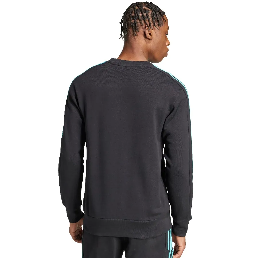 Imagen 2 de 5 de Buzo adidas ADN Mercedes-NEGRO/AQUA/BLANCO