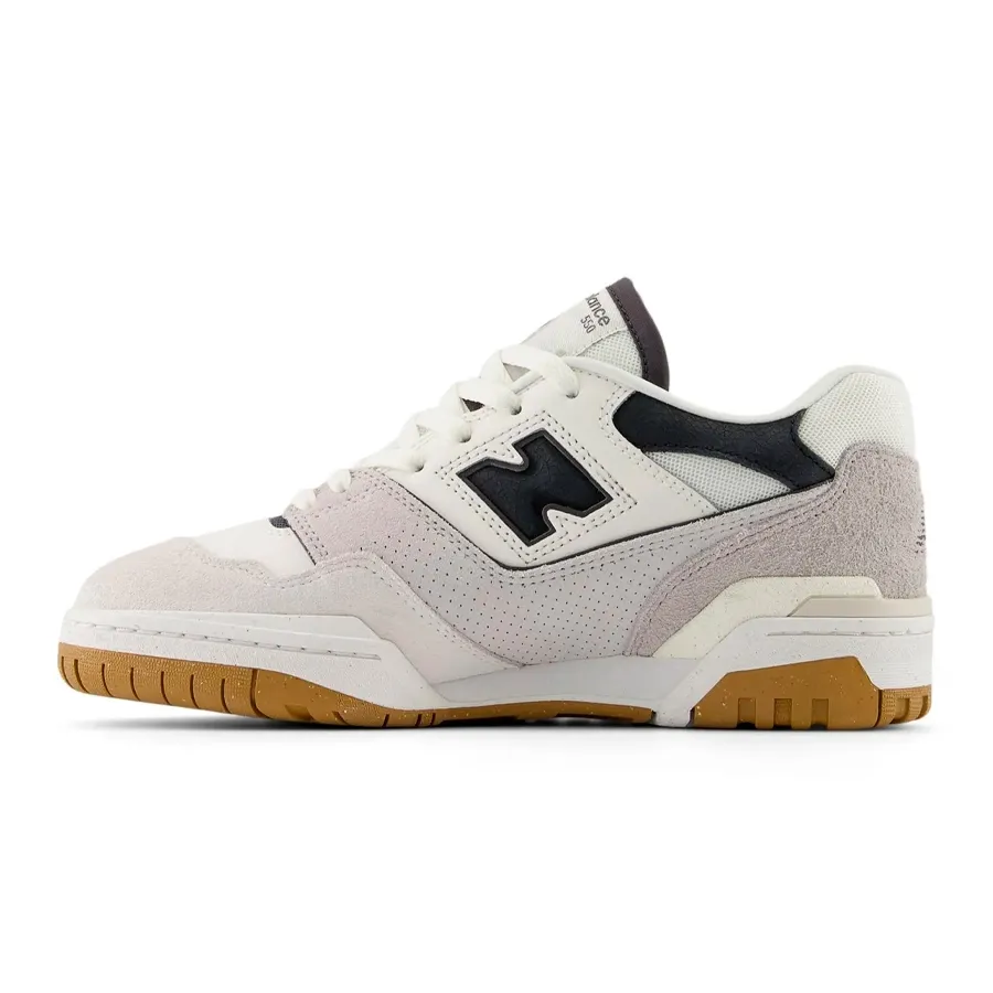 Imagen 2 de 5 de Zapatillas New Balance 550-BLANCO/GRIS/NEGRO