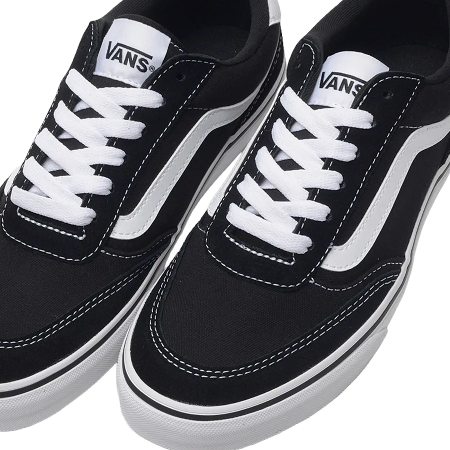 Imagen 3 de 4 de Zapatillas Vans Brooklyn LS-NEGRO/BLANCO
