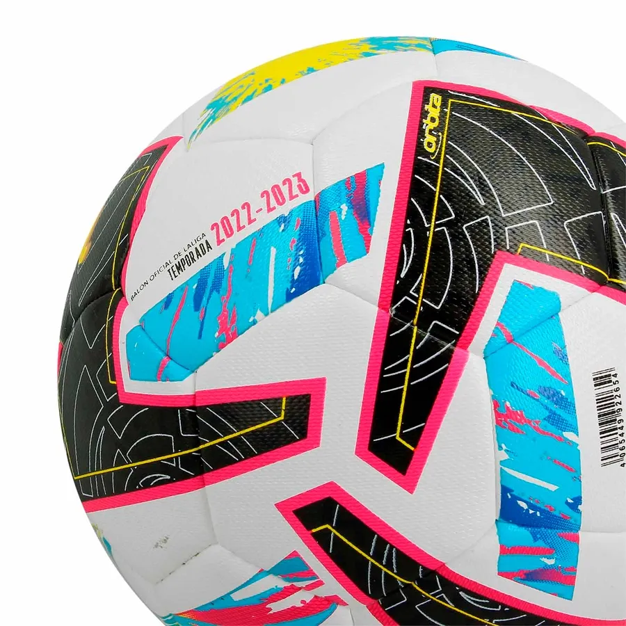 Imagen 2 de 3 de Pelota Puma Orbita Laliga-BLANCO/AMARILLO/VIOLETA