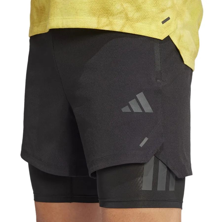 Imagen 3 de 5 de Pantalón adidas Power 2 en 1-NEGRO