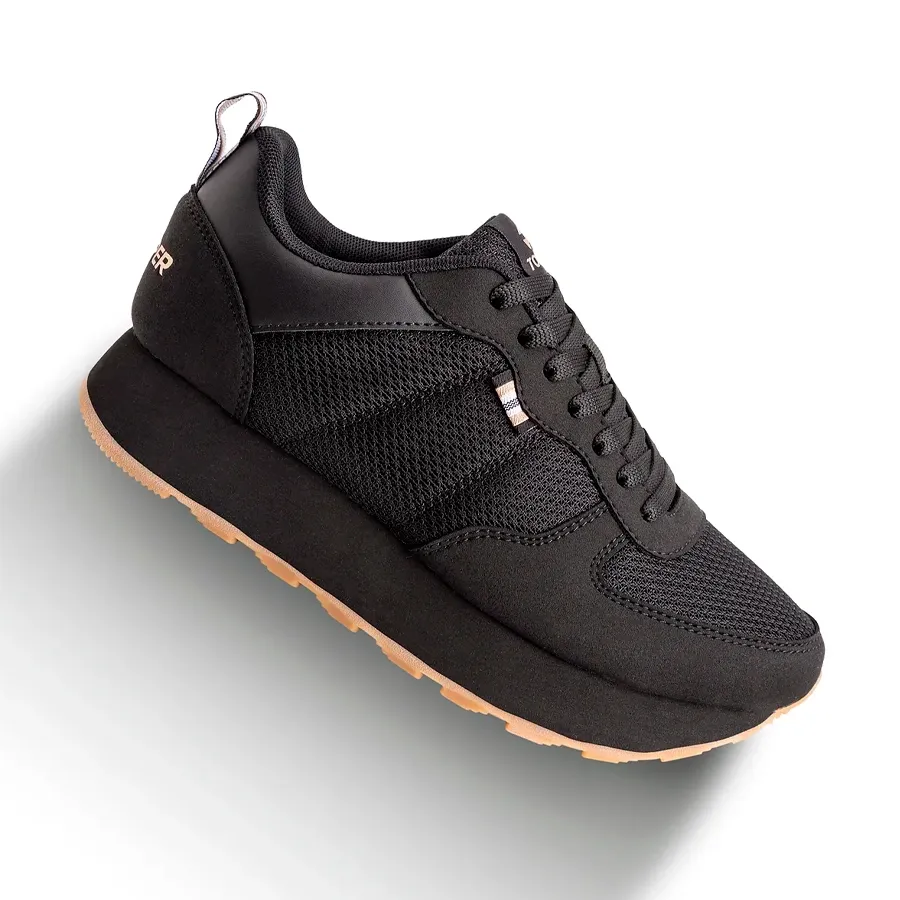 Imagen 3 de 6 de Zapatillas Topper T 350 Wedge-NEGRO/COBRE