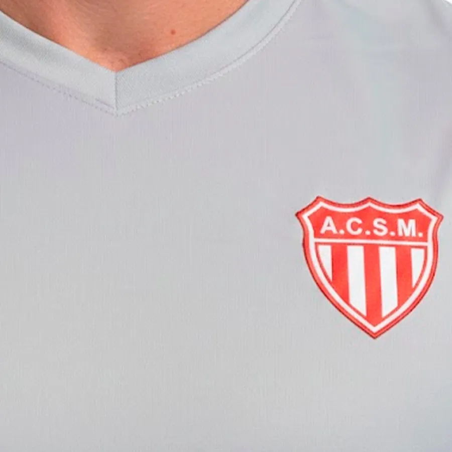 Imagen 2 de 3 de Musculosa Mitre Dublin San Martin Mendoza 25-GRIS/BLANCO/ROJO