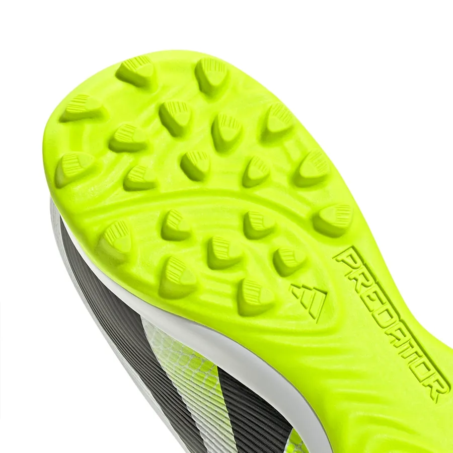Imagen 6 de 7 de Botines adidas Predator League Tf-BLANCO/NEGRO/LIMA