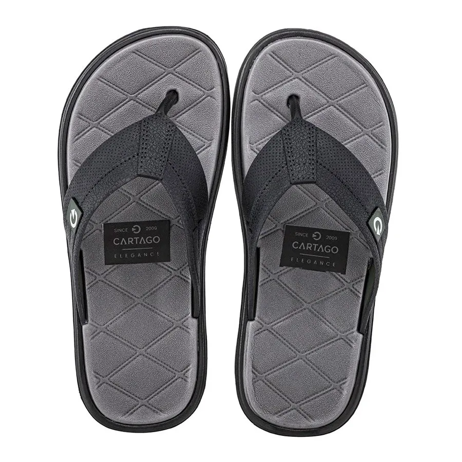 Imagen 2 de 3 de Ojotas Cartago Malta Iv-NEGRO/GRIS