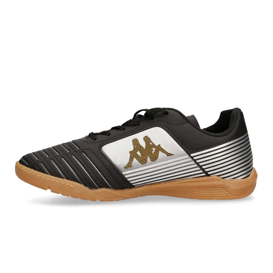 Imagen 2 de 4 de Botines Kappa Merano In-NEGRO/PLATA/DORADO