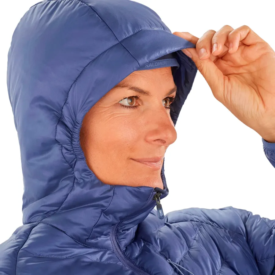 Imagen 7 de 8 de Campera Salomon Outline Primaloft Hdy-AZUL/MARINO