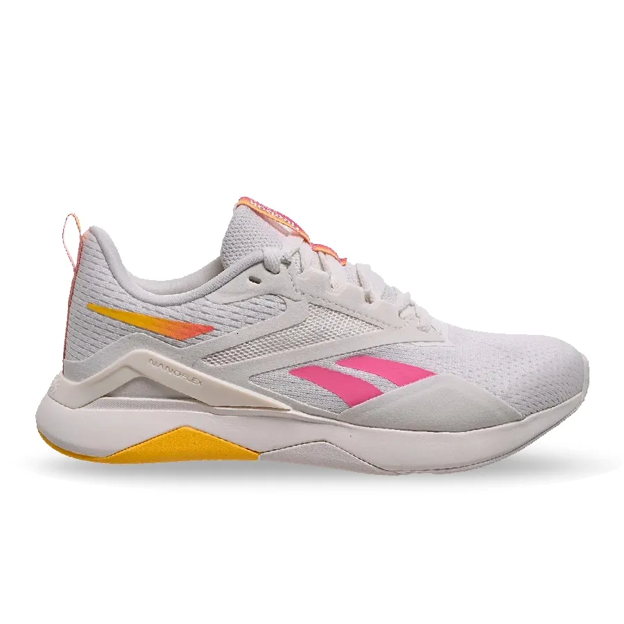 Imagen 0 de 7 de Zapatillas Reebok Nano Flex Tr 2-BLANCO/ROSA/AMARILLO