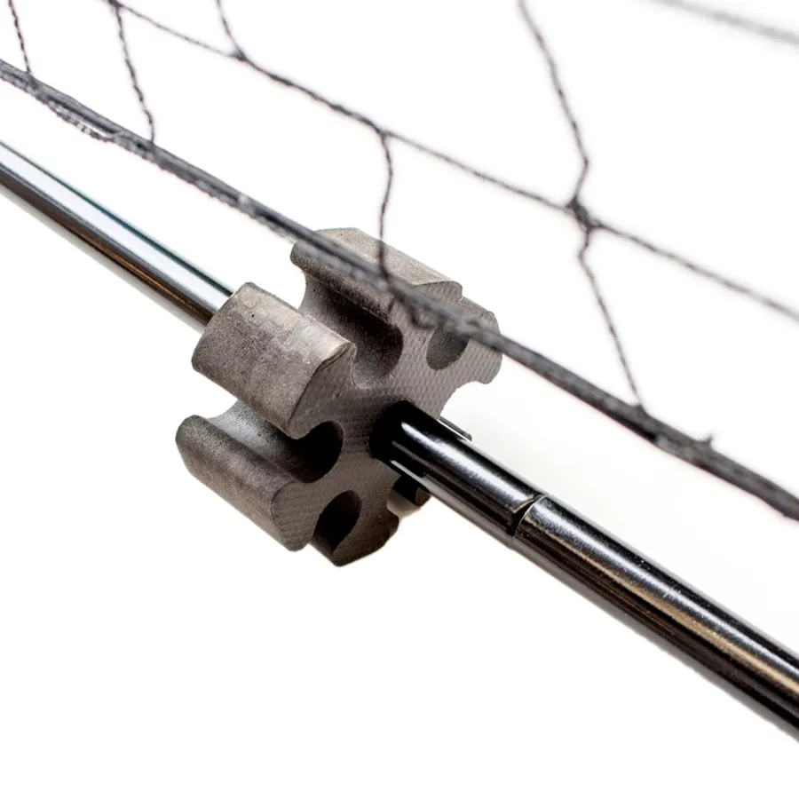 Imagen 1 de 2 de Red Mini Futbol Tenis DRB Largo 4 Mts-NEGRO/NARANJA