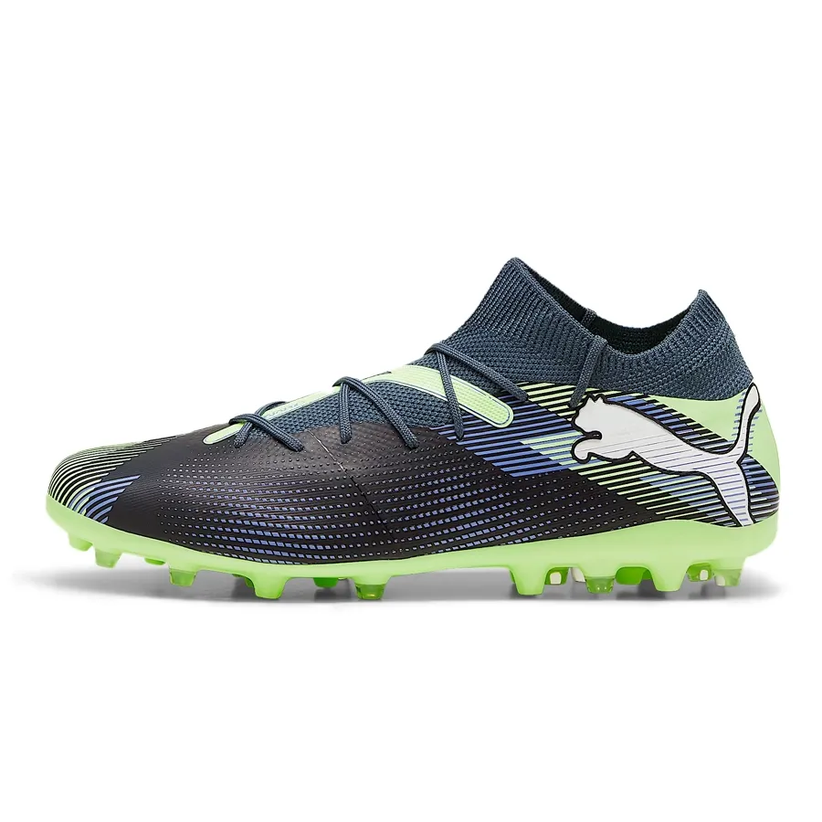 Imagen 1 de 6 de Botines Puma Future 7 Match Mg-NEGRO/AZUL/LIMA