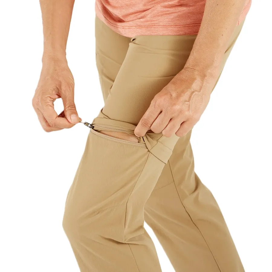 Imagen 4 de 7 de Pantalón Salomon Wayfarer Zip Off-BEIGE