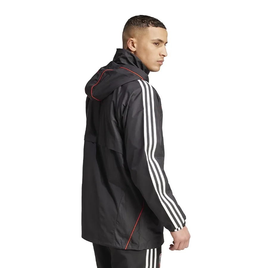 Imagen 2 de 4 de Campera adidas Rompevientos River Plate Ubp-NEGRO