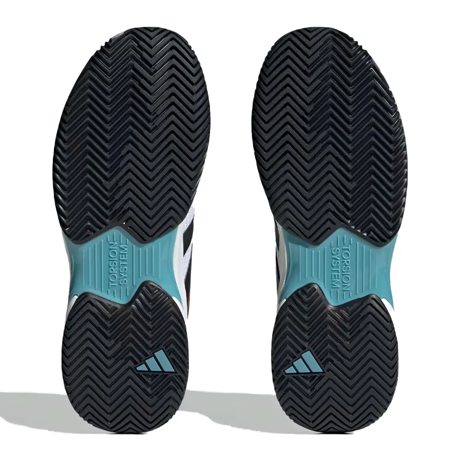 Imagen 5 de 7 de Zapatillas adidas Courtjam Control-BLANCO/ROJO/NEGRO