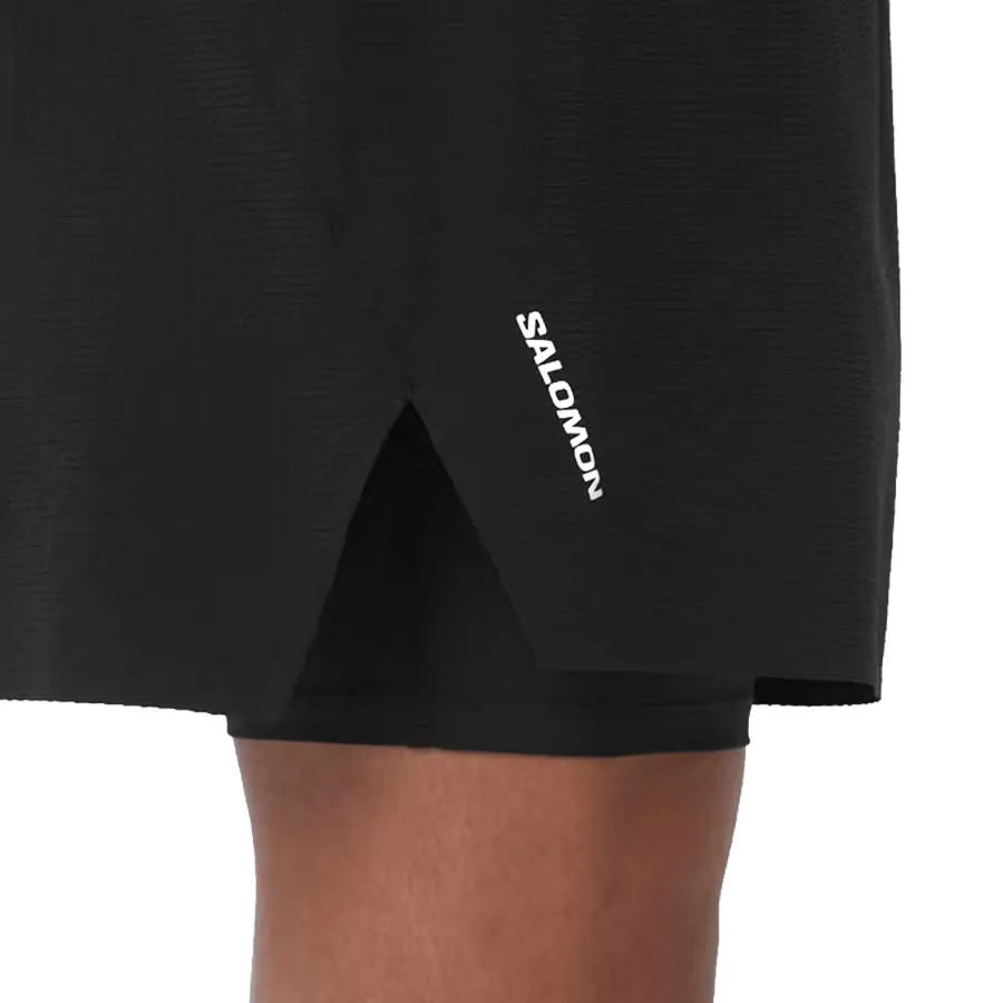 Imagen 6 de 7 de Short Salomon Sense Aero 2in1 5-NEGRO