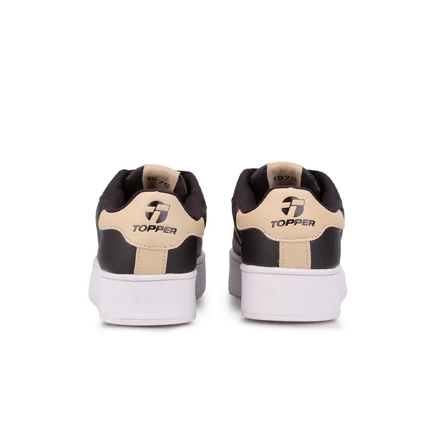 Imagen 3 de 6 de Zapatillas Topper Loli-NEGRO/BEIGE