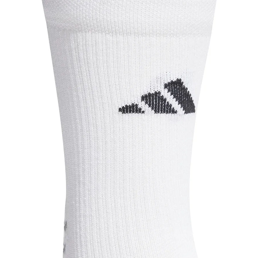 Imagen 2 de 3 de Medias adidas Clásicas  Acolchadas de Fútbol Grip Performance Estampadas-BLANCO