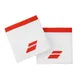 munequeras-babolat-logo-wristband-BLANCO/ROJO