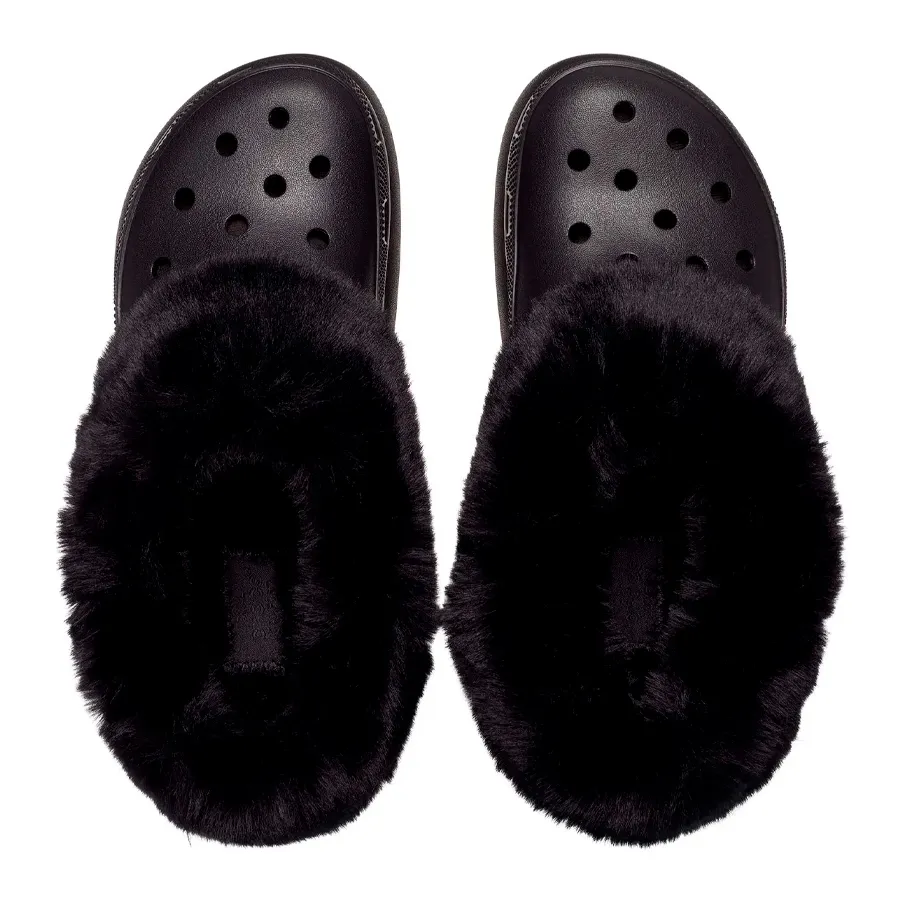 Imagen 3 de 5 de Zapatillas Crocs Furever Crush-NEGRO